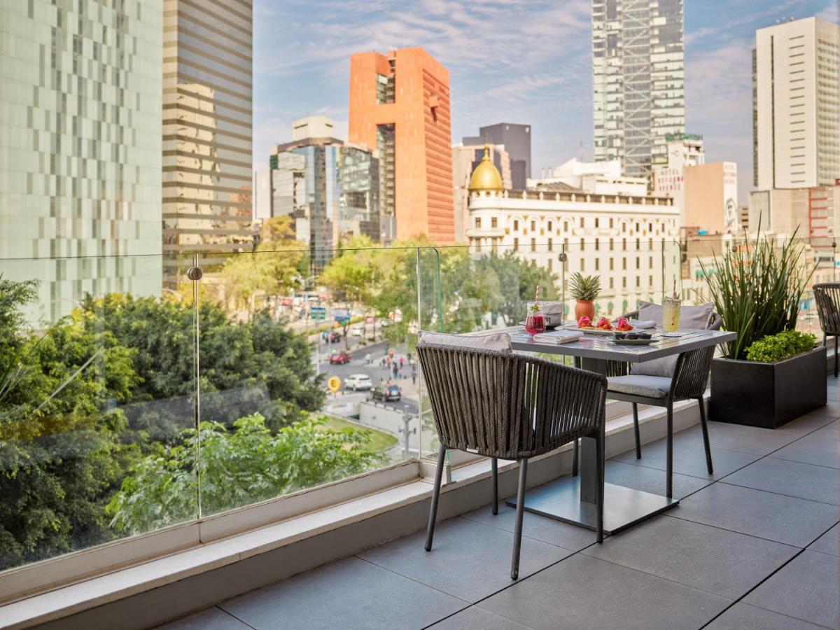 Fiesta Americana Reforma Ciudad de México Exterior foto The rooftop terrace at the Hotel Indigo San Diego